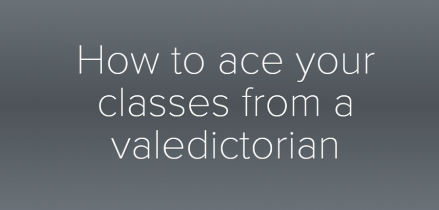 [Multimedia] How to ace your classes from a valedictorian