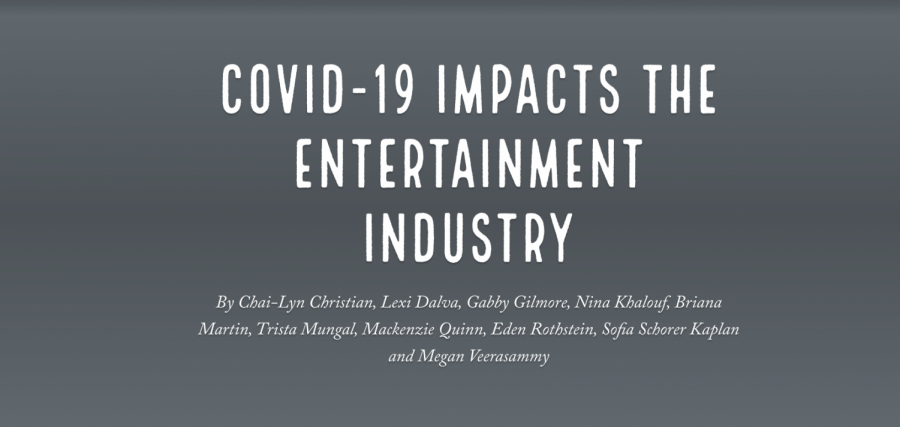 [Multimedia] COVID-19 impacts the entertainment industry