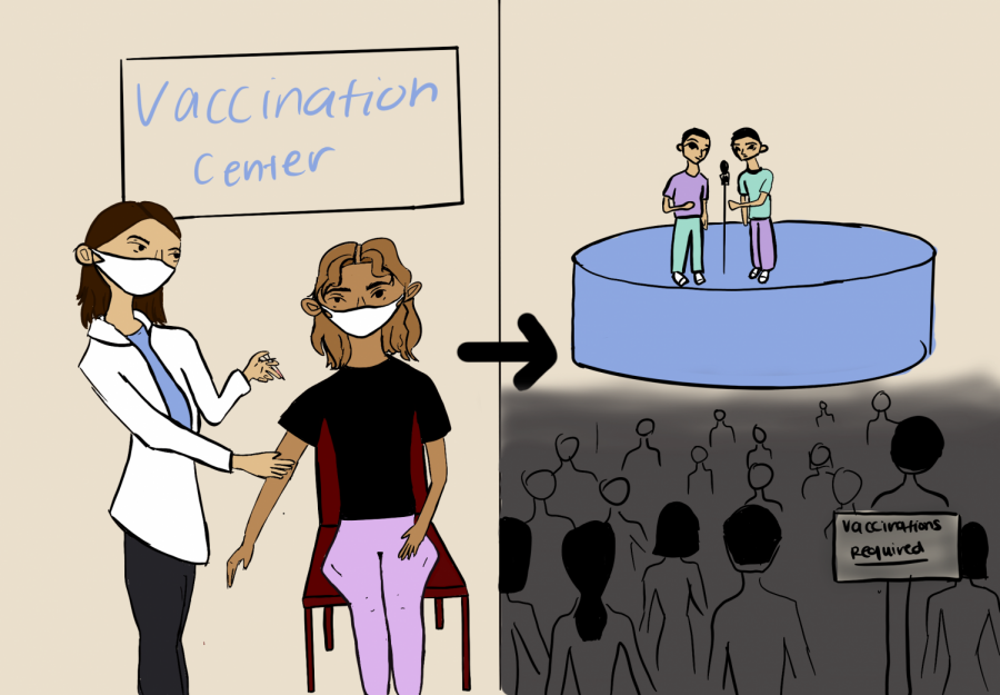 In order to ensure the safety of all attendees, vaccine mandates must be more strict at entertainment events.