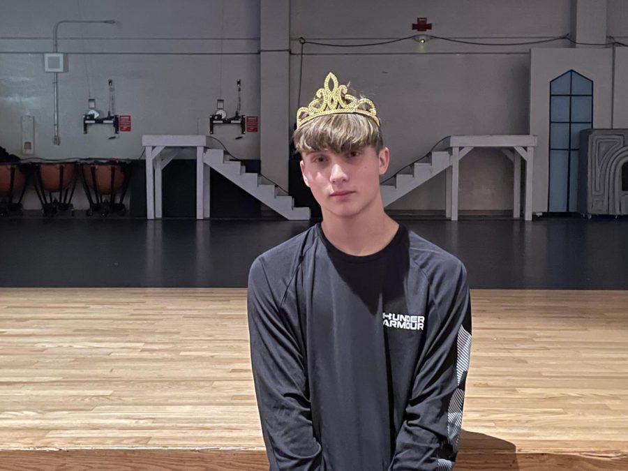 Freshman Liam Morrow believes his positive personality and ability to make others laugh made him a stand-out candidate for the "Mr. Douglas" title.