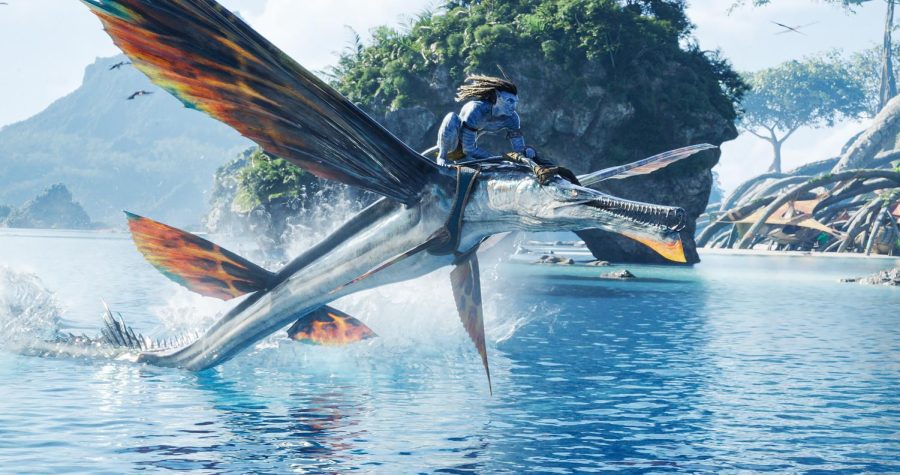 Sam Worthington stars as Jake Sully in "Avatar: The Way of the Water." Photo permission from 20th Century Studios/TNS.