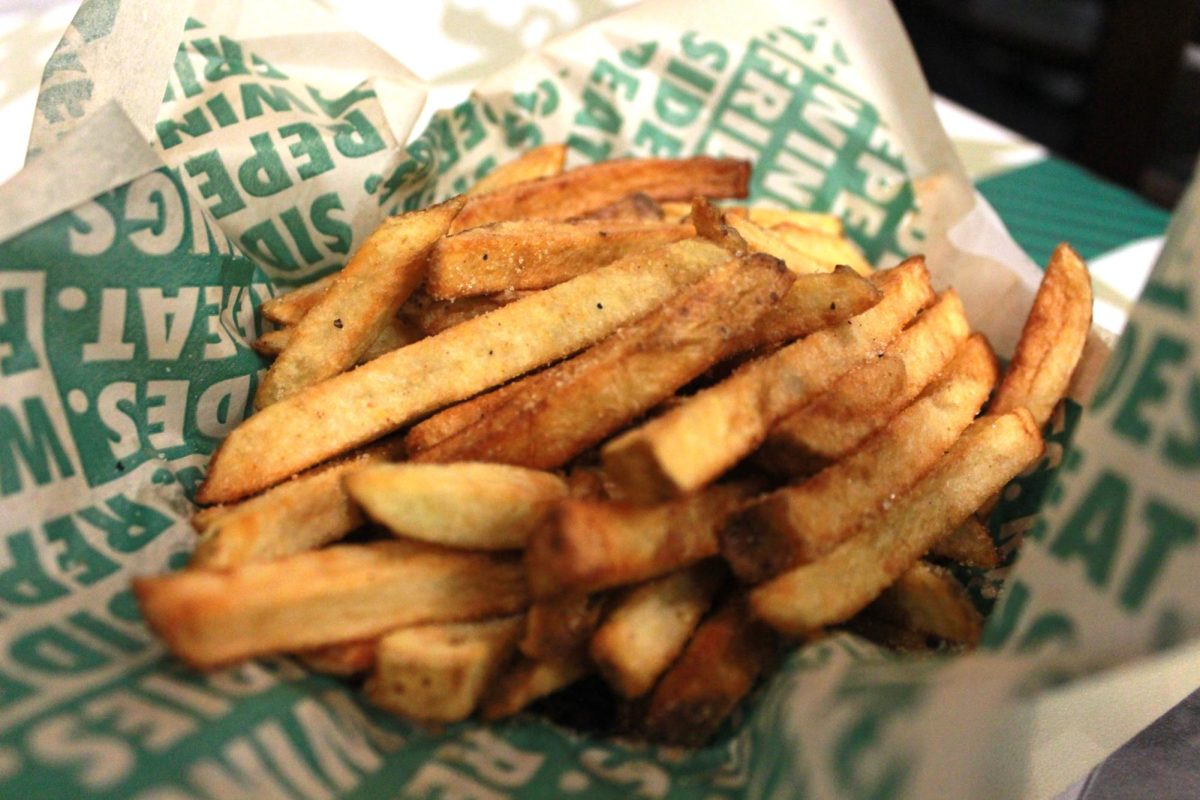 Wingstop's traditional fries are the perfect sharing size, ensuring a satisfying crunch with every bite.