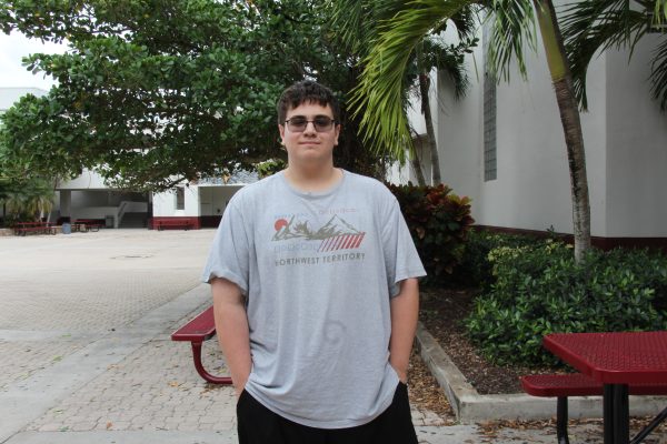 Sophomore Angelo Ferrigno is a member of the Marjory Stoneman Douglas bowling team. Ferrigno was announced as a member of the 2023–2024 Sun Sentinel second team on Dec. 23. "I am super excited to be apart of Sun Sentinel; it shows how far I came as a bowler," Ferrigno said. "And I like to show other people my skills."